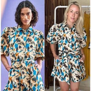 Hunter Bell Dawson Top and Ashton Shorts Set size 6/L